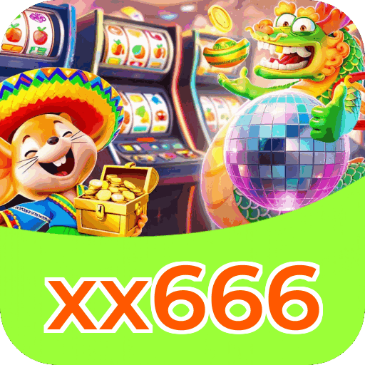 Interface do aplicativo xx666 mostrando jogos disponíveis no iOS e Android